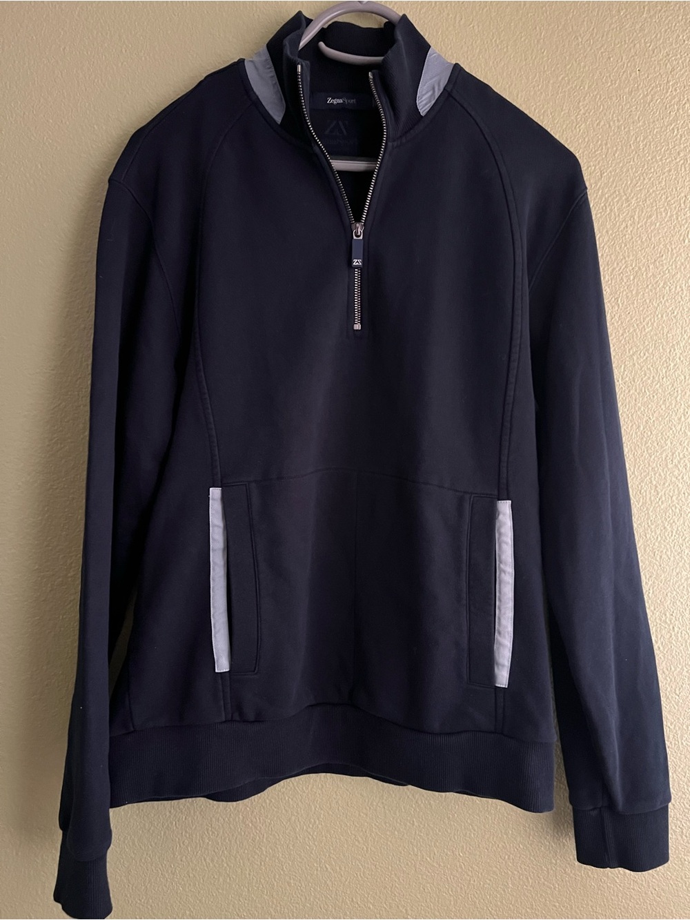 Zegna Sport Quarter Zip Men’s Sweater